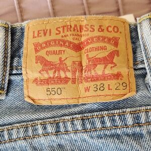 Levi's 550 Light Blue Relaxed Men's Jeans